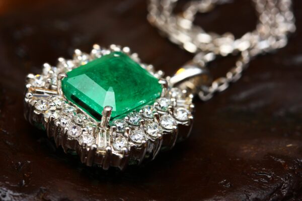 Green Ruby Necklace