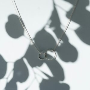 Silver Interlocking Necklace